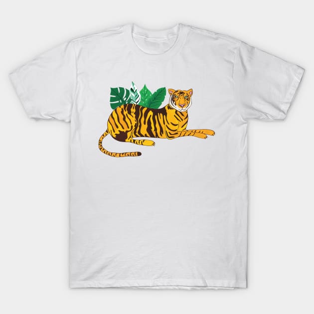 Wild cats taking some time to be beautiful T-Shirt by estudioanzol